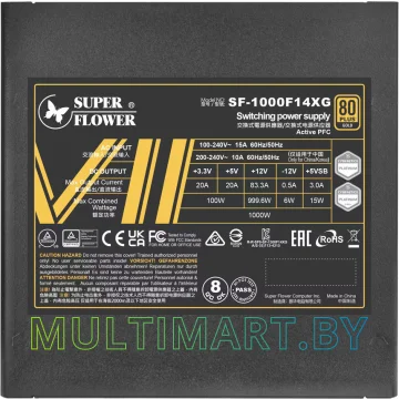 Блок питания Super Flower Leadex VII XG 1000W BK (SF-1000F14XG(BK)) картинка 5
